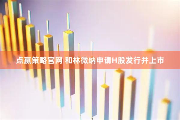 点赢策略官网 和林微纳申请H股发行并上市
