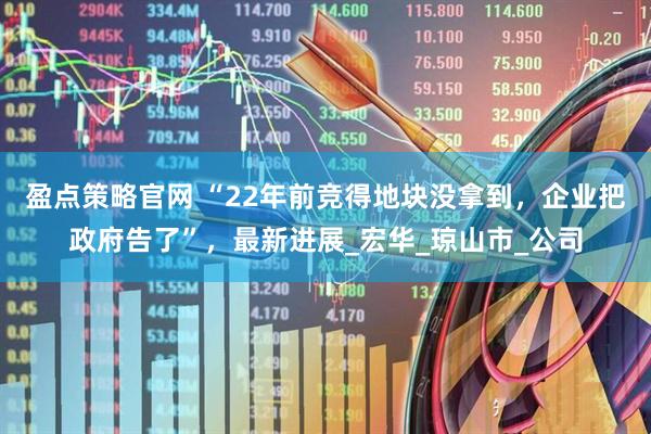 盈点策略官网 “22年前竞得地块没拿到，企业把政府告了”，最新进展_宏华_琼山市_公司